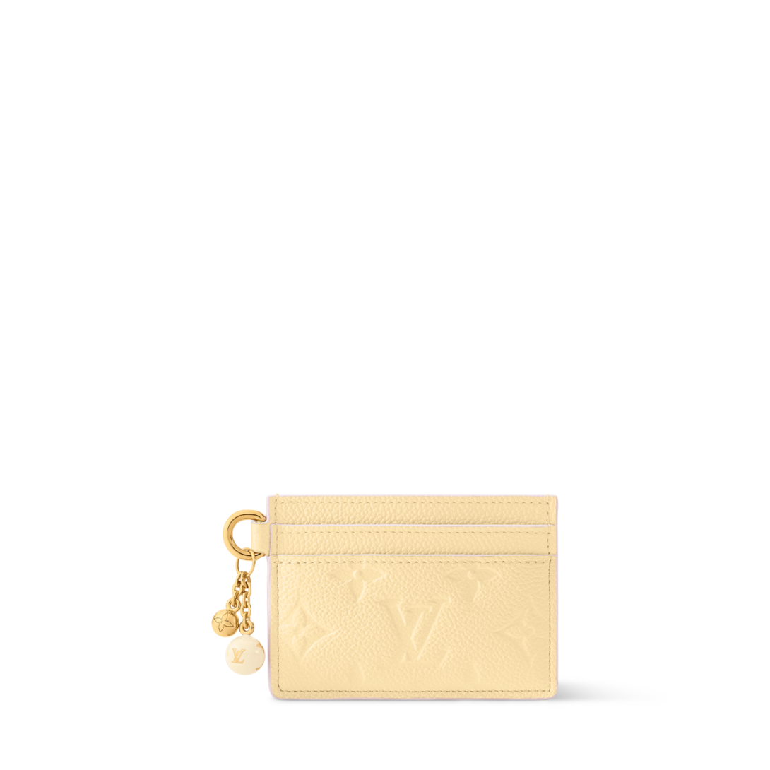 LV Charms Card Holder Monogram Empreinte Leather - Women - Small